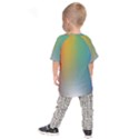 Rainbow Flag Simple Kids Raglan Tee View2