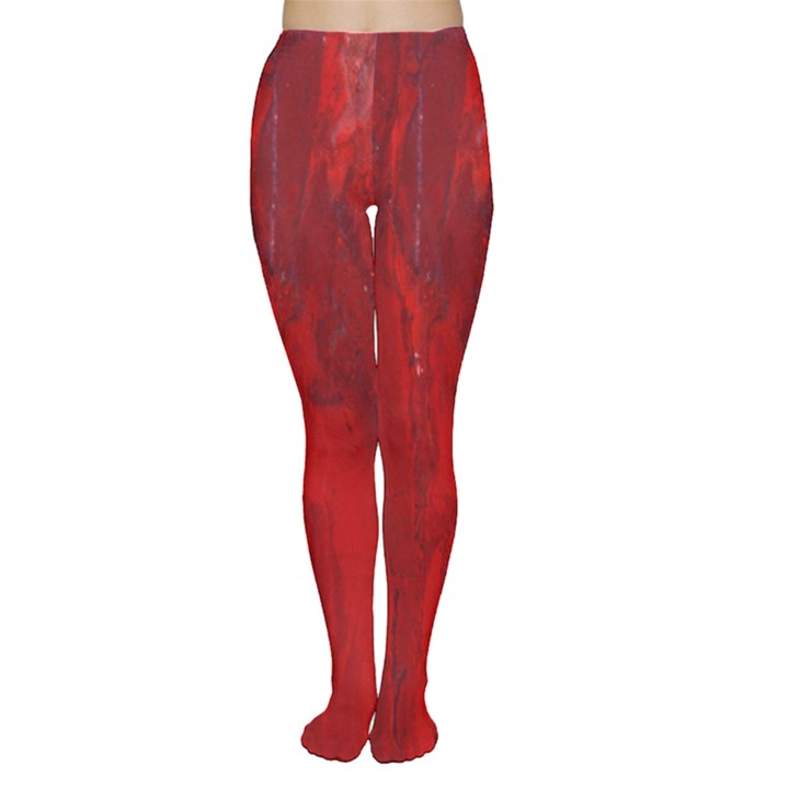 Stone Red Volcano Women s Tights