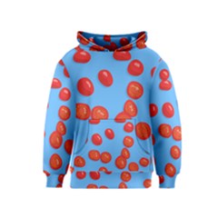 Tomatoes Fruite Slice Red Kids  Pullover Hoodie by Mariart