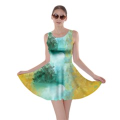 Turquoise River Skater Dress by digitaldivadesigns