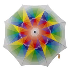Colour Value Diagram Circle Round Hook Handle Umbrellas (medium) by Mariart