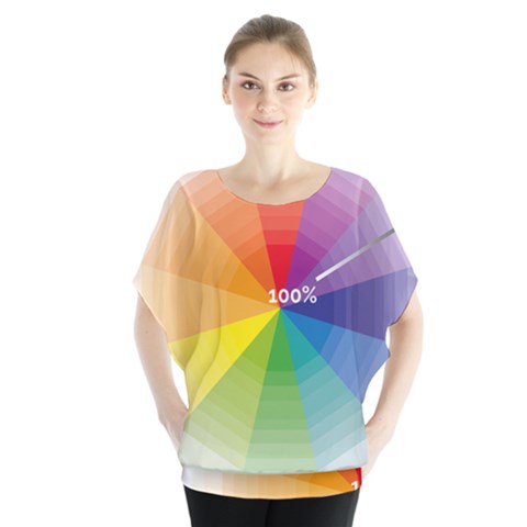 Colour Value Diagram Circle Round Blouse by Mariart
