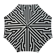 Optical Illusion Inverted Diamonds Golf Umbrellas