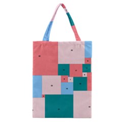 Simple Perfect Squares Squares Order Classic Tote Bag