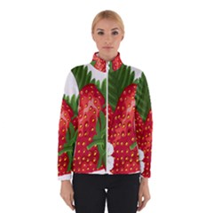 Strawberry Red Seed Leaf Green Winterwear by Mariart