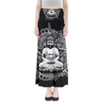 Ornate Buddha Full Length Maxi Skirt