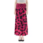 Leopard Skin Full Length Maxi Skirt