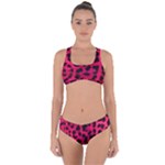 Leopard Skin Criss Cross Bikini Set