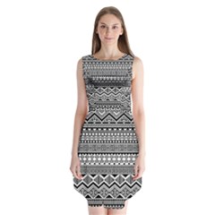 Aztec Pattern Design Sleeveless Chiffon Dress   by BangZart