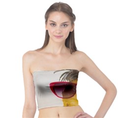 Pineapple With Sunglasses Tube Top