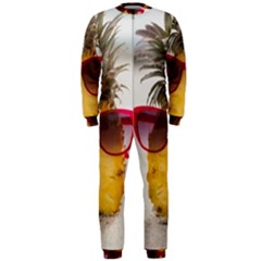 Pineapple With Sunglasses Onepiece Jumpsuit (men) 
