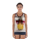 Pineapple With Sunglasses Women s Sport Tank Top  View1