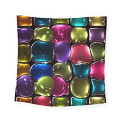 Stained Glass Square Tapestry (small) by BangZart