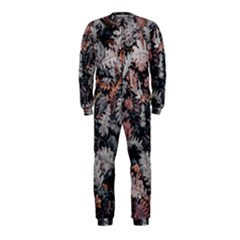 Leaf Leaves Autumn Fall Brown Onepiece Jumpsuit (kids) by BangZart
