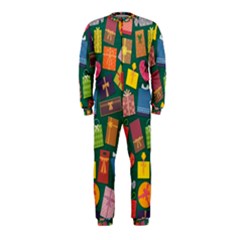 Presents Gifts Background Colorful Onepiece Jumpsuit (kids) by BangZart