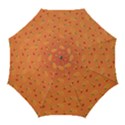 Peach Fruit Pattern Golf Umbrellas View1