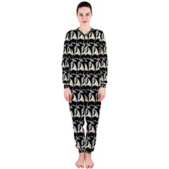 Colorful Pop Art Monkey Pattern Onepiece Jumpsuit (ladies)  by paulaoliveiradesign