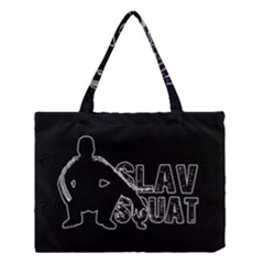 Slav Squat Medium Tote Bag by Valentinaart