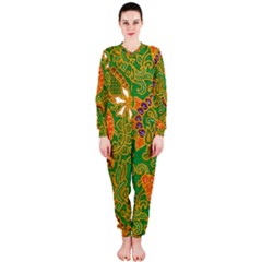 Art Batik The Traditional Fabric Onepiece Jumpsuit (ladies)  by BangZart