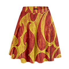 Abstract Pattern High Waist Skirt by BangZart
