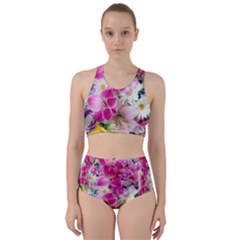 Colorful Flowers Patterns Bikini Swimsuit Spa Swimsuit  by BangZart