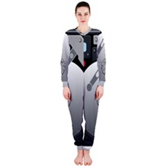 Computer Hard Disk Drive Hdd Onepiece Jumpsuit (ladies)  by BangZart