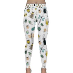 Insect Animal Pattern Classic Yoga Leggings by BangZart