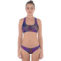 Color In The Round Cross Back Hipster Bikini Set by BangZart