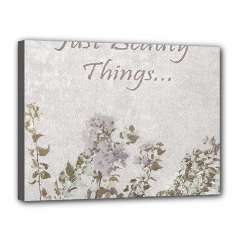 Shabby Chic Style Motivational Quote Canvas 16  X 12  by dflcprints