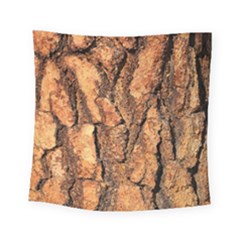 Bark Texture Wood Large Rough Red Wood Outside California Square Tapestry (small) by BangZart