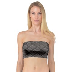 Seamless Leather Texture Pattern Bandeau Top by BangZart