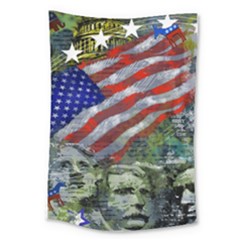 Usa United States Of America Images Independence Day Large Tapestry by BangZart