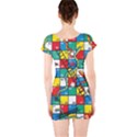 Snakes And Ladders Short Sleeve Bodycon Dress View2