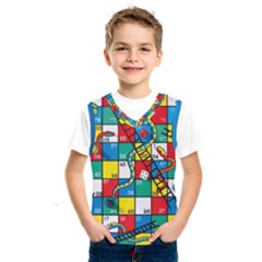 Snakes And Ladders Kids  Sportswear by BangZart