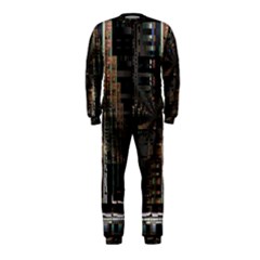 Blacktechnology Circuit Board Electronic Computer Onepiece Jumpsuit (kids) by BangZart