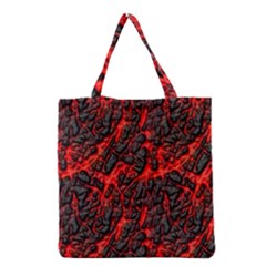 Volcanic Textures  Grocery Tote Bag by BangZart