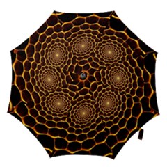 Honeycomb Art Hook Handle Umbrellas (large) by BangZart