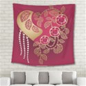 Love Heart Square Tapestry (Large) View2