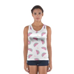 Watermelon Wallpapers  Creative Illustration And Patterns Sport Tank Top  by BangZart
