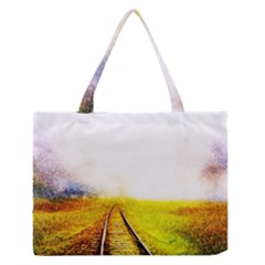 Landscape Medium Zipper Tote Bag by Valentinaart