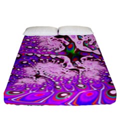 Fractal Fantasy 717a Fitted Sheet (king Size)