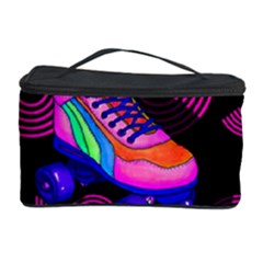 Roller Skater 80s Cosmetic Storage Case by Valentinaart