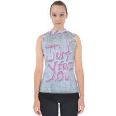 Letters Quotes Grunge Style Design Shell Top by dflcprints