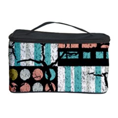 Distressed Pattern Cosmetic Storage Case by linceazul