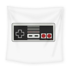 Video Game Controller 80s Square Tapestry (large) by Valentinaart