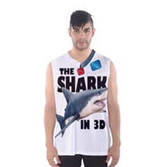 The Shark Movie Men s Basketball Tank Top by Valentinaart