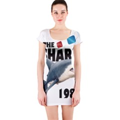 The Shark Movie Short Sleeve Bodycon Dress by Valentinaart