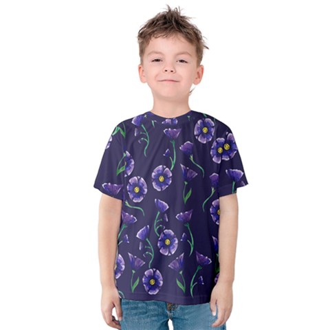 Floral Kids  Cotton Tee by BubbSnugg