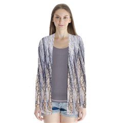 Texture Structure Marble Surface Background Drape Collar Cardigan by Nexatart
