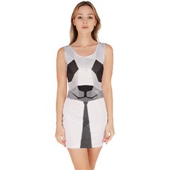Office Panda T Shirt Bodycon Dress by AmeeaDesign